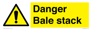 Danger Bale stack